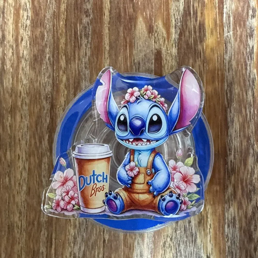 Magnetic Stitch with Dutch Bros Pop Up Phone Grip